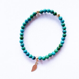 Bracelet Chrysocolle et or