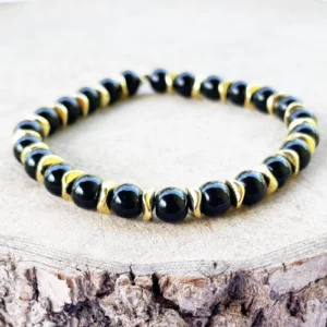 Bracelet Obsidienne