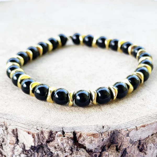 Bracelet Obsidienne