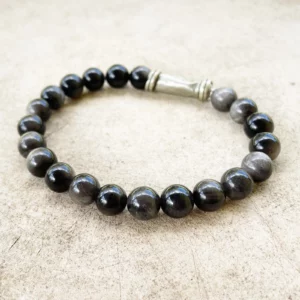 Bracelet Obsidienne Inde