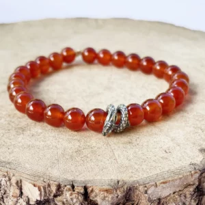 Bracelet Serpent Cornaline
