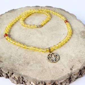 Collier Citrine