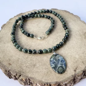 Collier Jaspe Kabamba