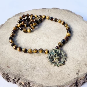 Collier Oeil de Tigre Nataraj