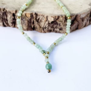 Collier Préhnite