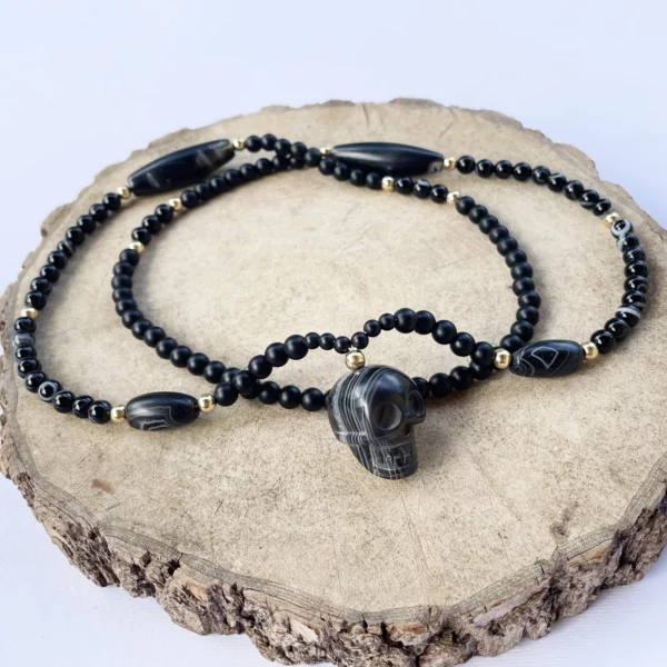 Collier Skull Agate – Image 4