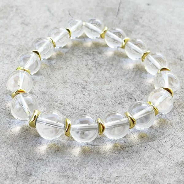 Bracelet en Cristal de Roche – Image 2
