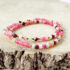Bracelet double Tourmaline