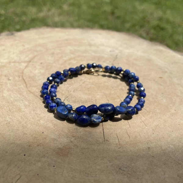 Bracelet Double Lapis Lazuli