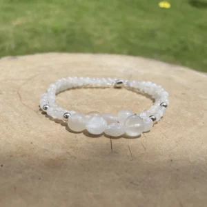 Bracelet double Pierre de Lune