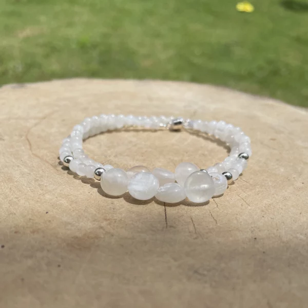 Bracelet double Pierre de Lune