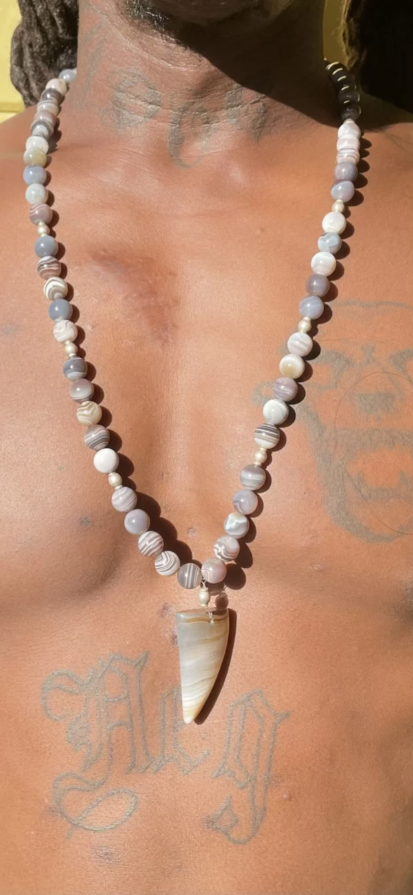 Collier Agate du Botswana – Image 3